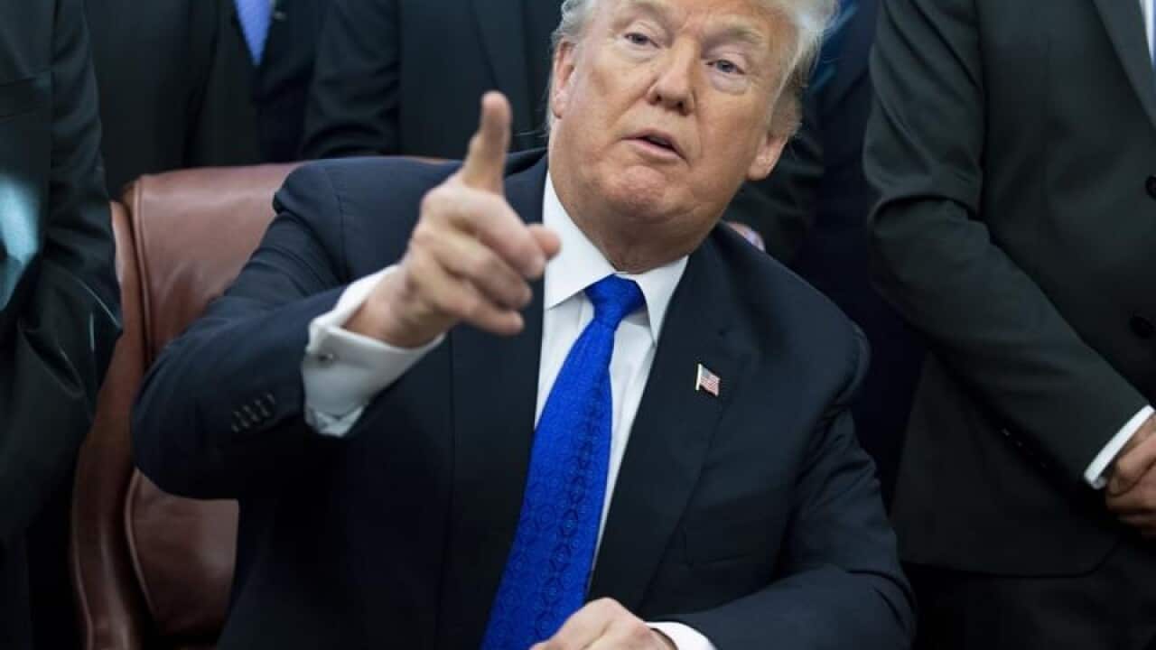 US President Donald Trump