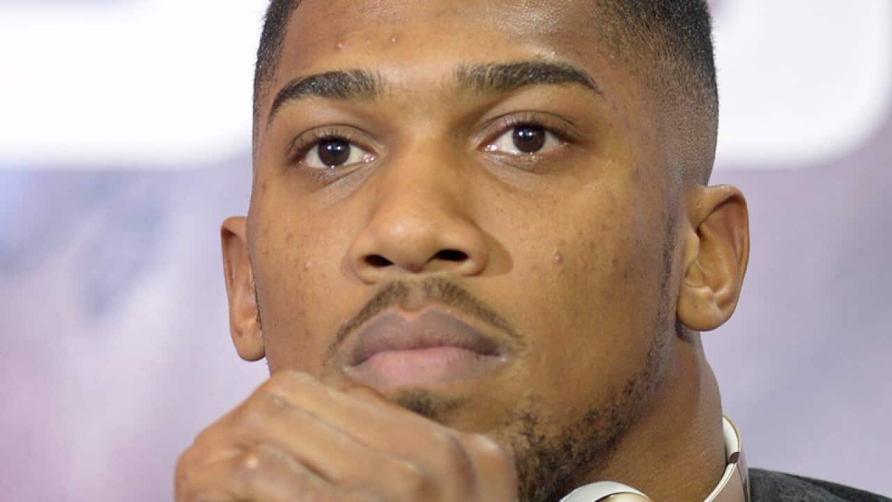 British boxer Anthony Joshua