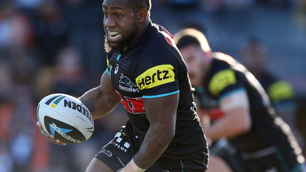 Panthers player James Segeyaro