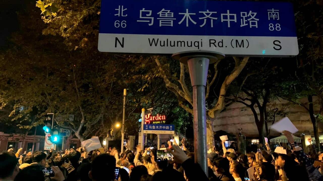 White Paper movement Shanghai