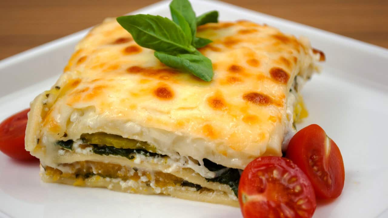 Butternut squash lasagna