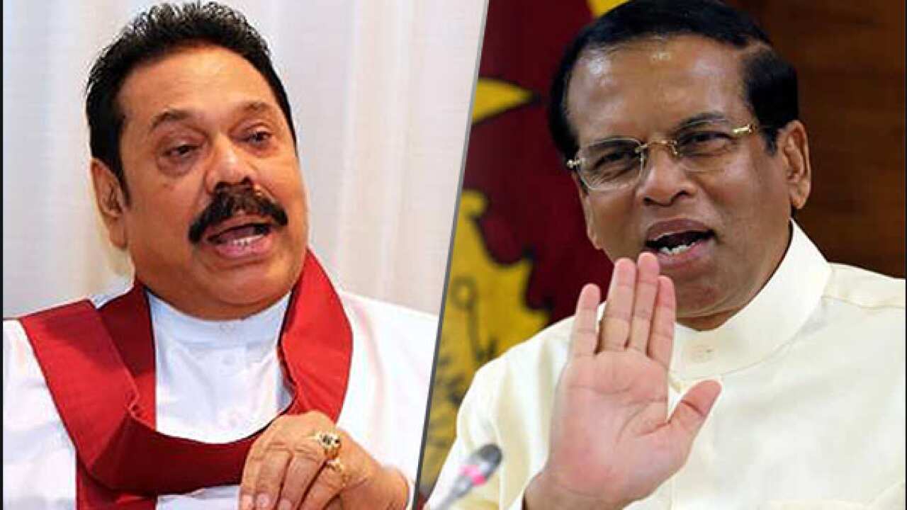 Mahinda Rajapaksha_ Maithripala Sirisena