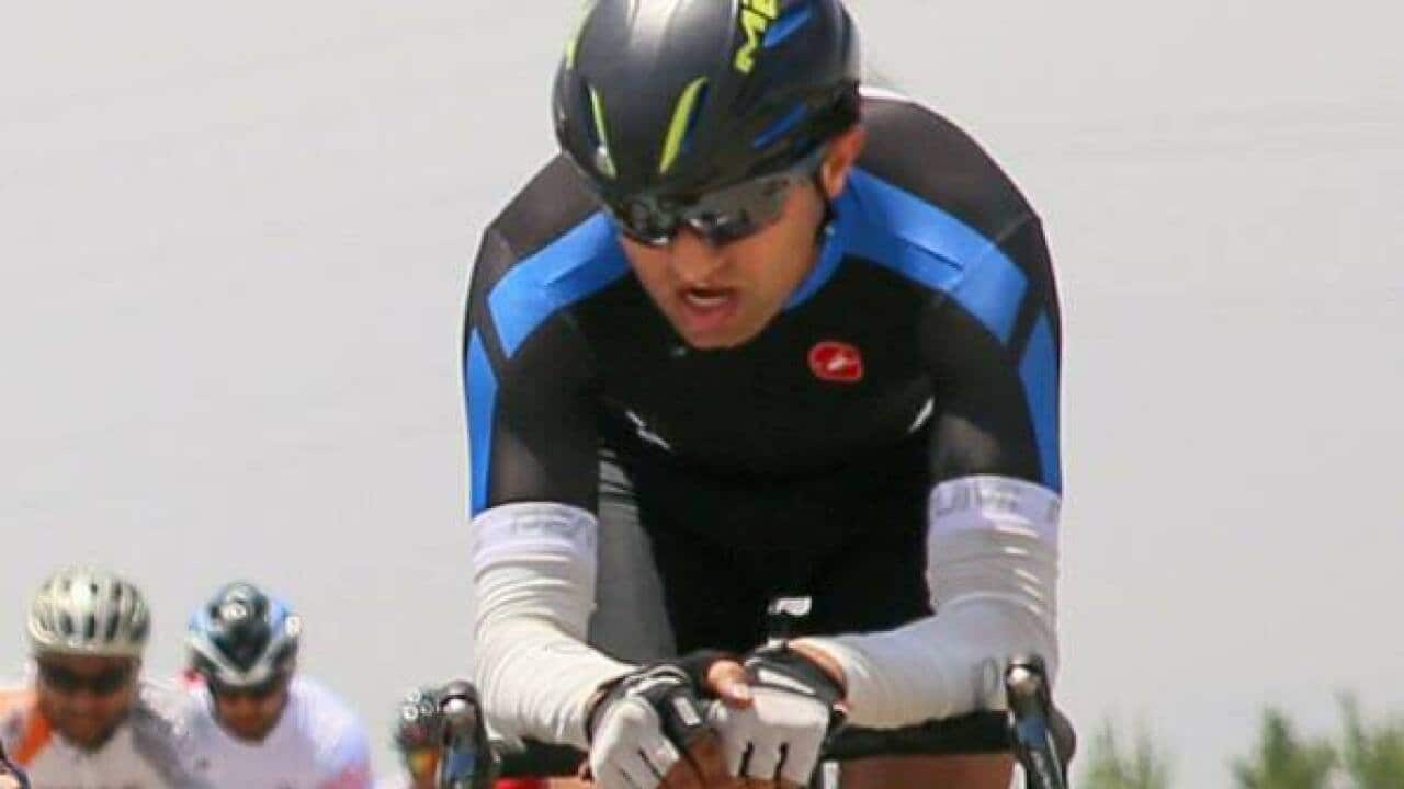 Ismail Saeed in the Tour de Khunjerab