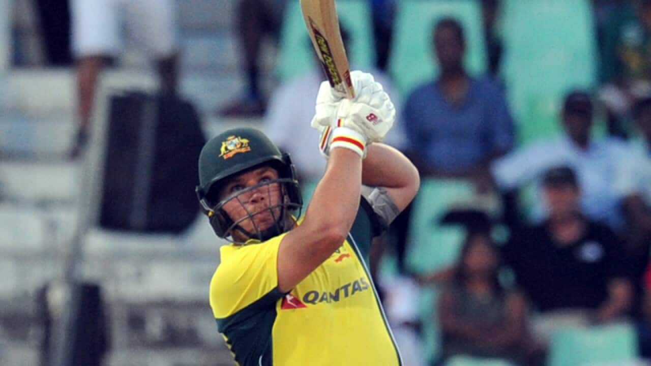 Australia’s batsman Aaron Finch