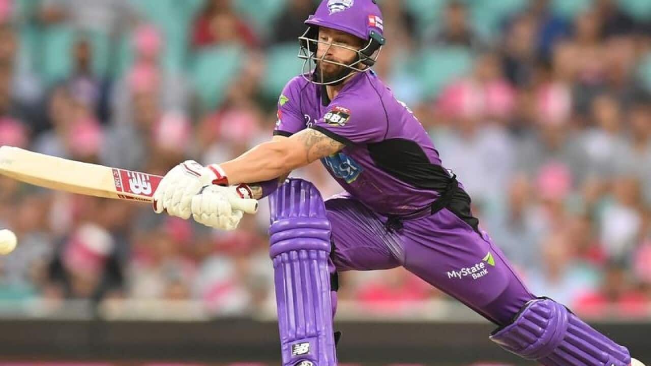 Matthew Wade of the Hurricanes.