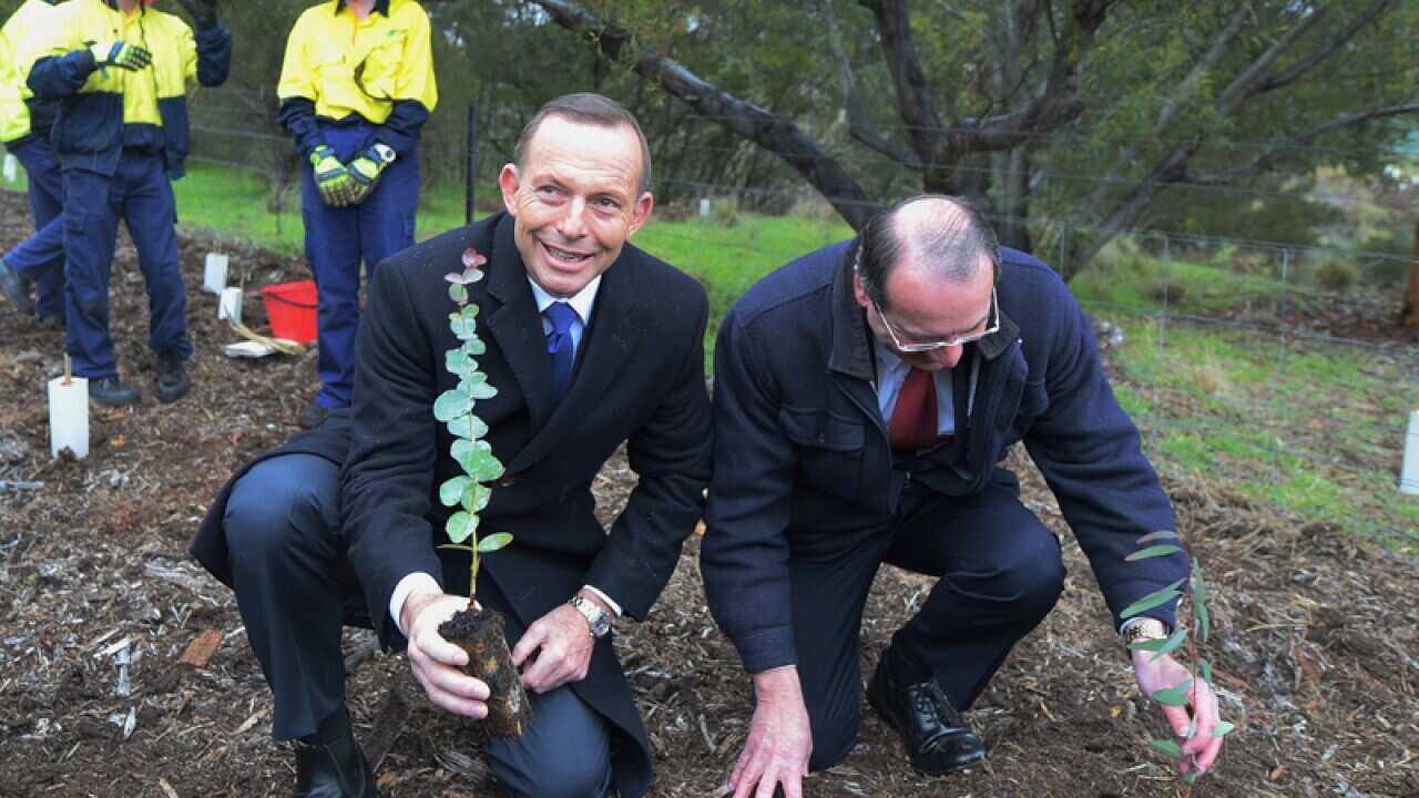 Australian Prime Minister Tony Abbott.
