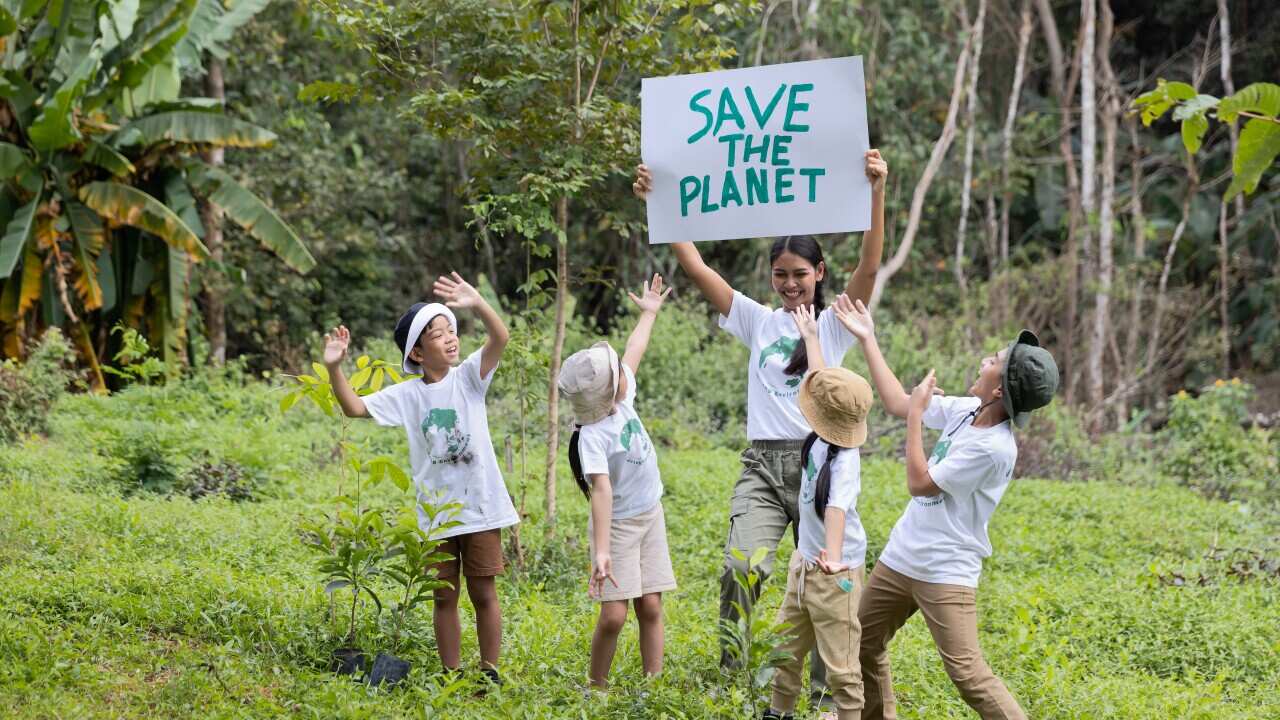 World Earth day message Save The Planet.