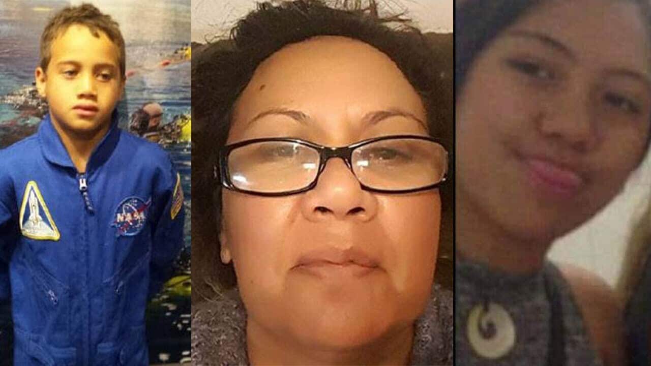 Police found two bodies at the scene, while a third family member died on the way to hospital.