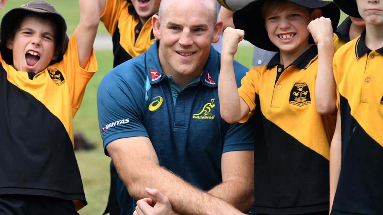 Wallabies captain Stephen Moore