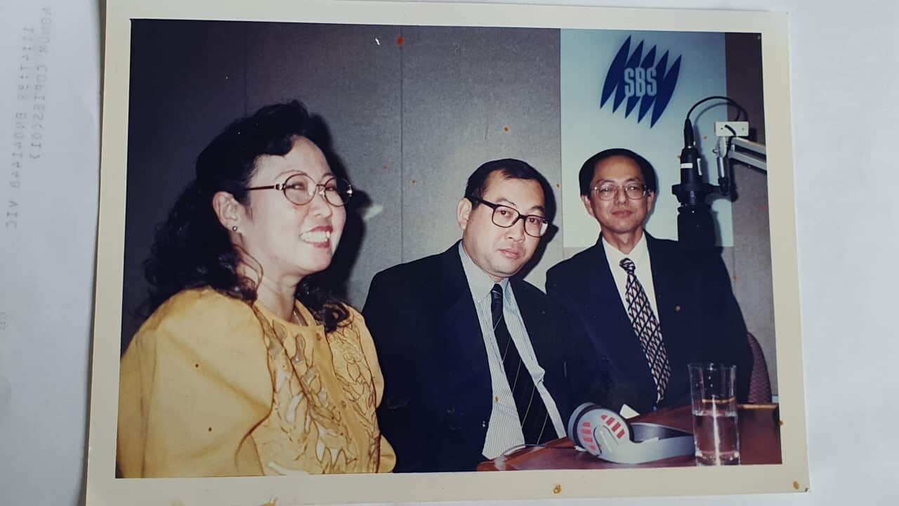 Sabouphary Tuy - Norodom Serey Vuth - Phaline Tuy 1980s.jpg