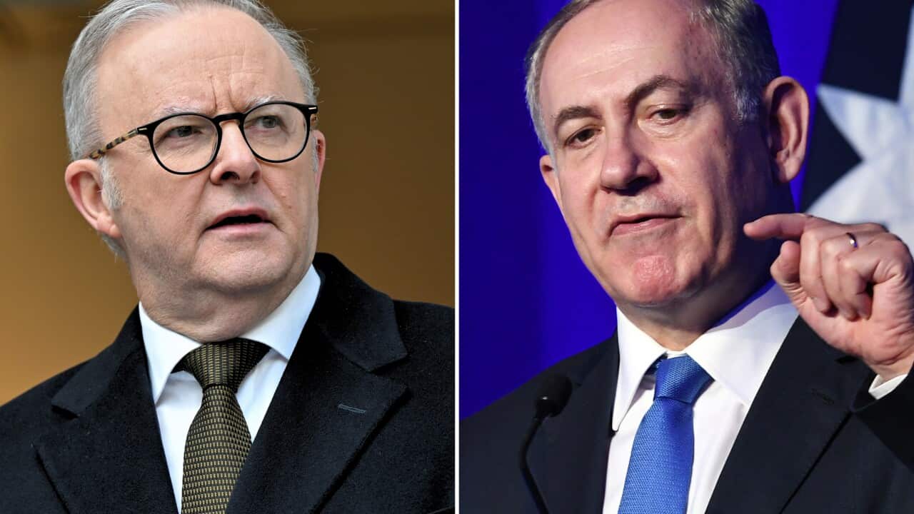 BENJAMIN NETANYAHU ANTHONY ALBANESE