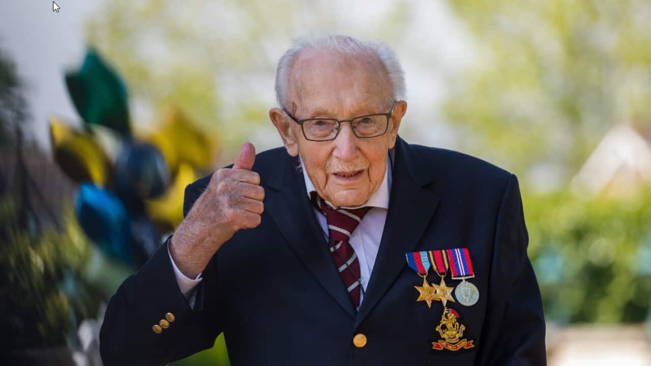 Captain Tom Moore is turning 100 after walking 100 laps of his garden to raise money for frontline health workers. 