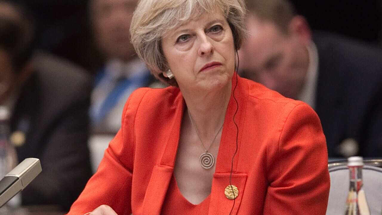 Britain's Prime Minister Theresa May