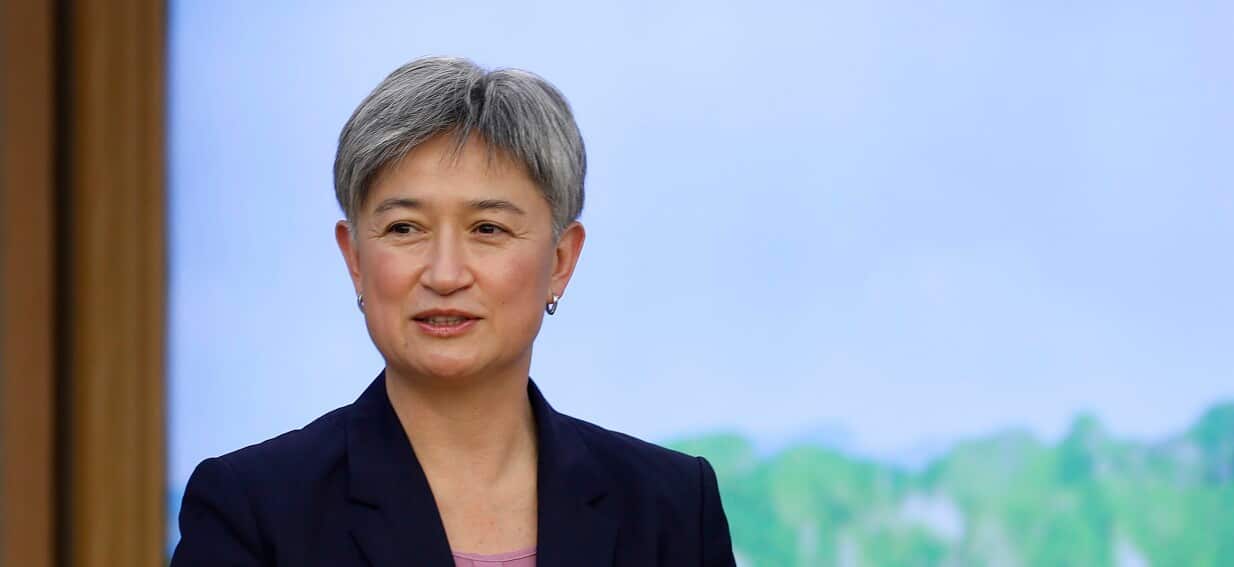 Australia committed to 'highest' non-proliferation standards for nuclear submarines, Penny Wong says