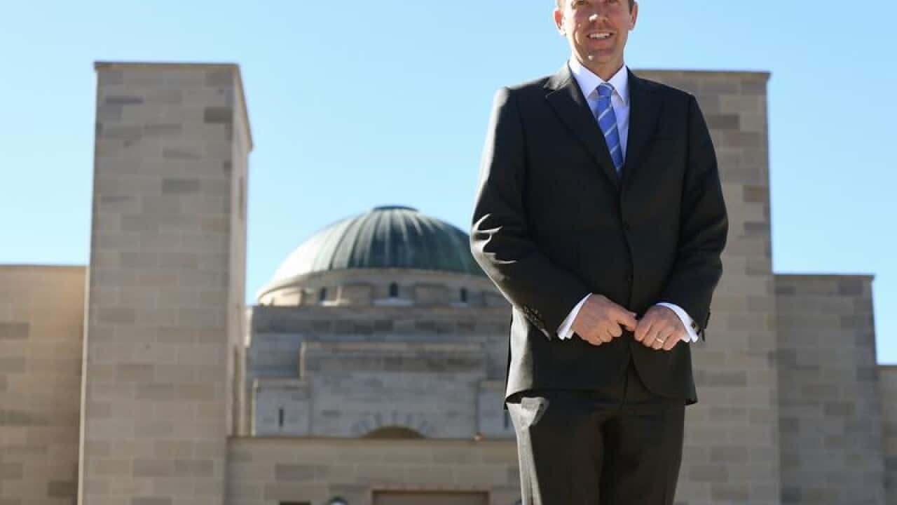 Australia's Veterans' Affairs Minister Dan Tehan