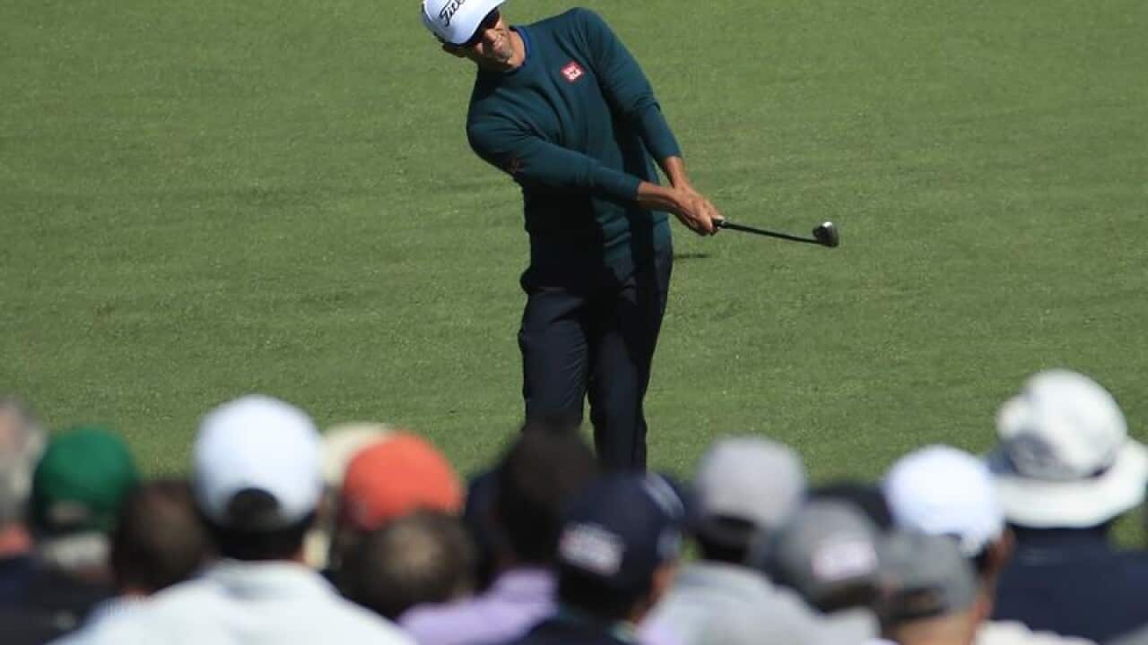 Adam Scott faces a battle at the Masters.