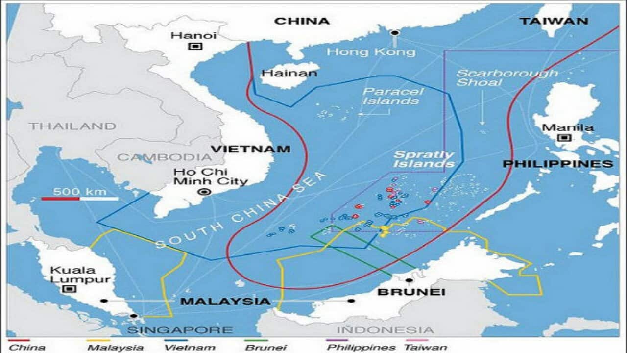 South China Sea Map