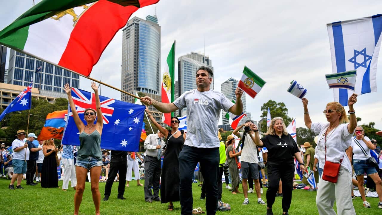 SYDNEY ANTI SEMITISM RALLY