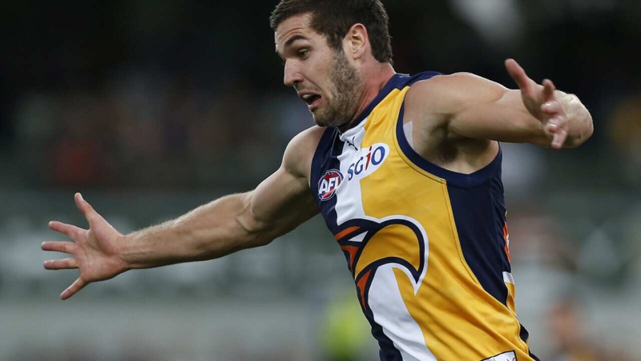 Jack Darling during an AFL match.