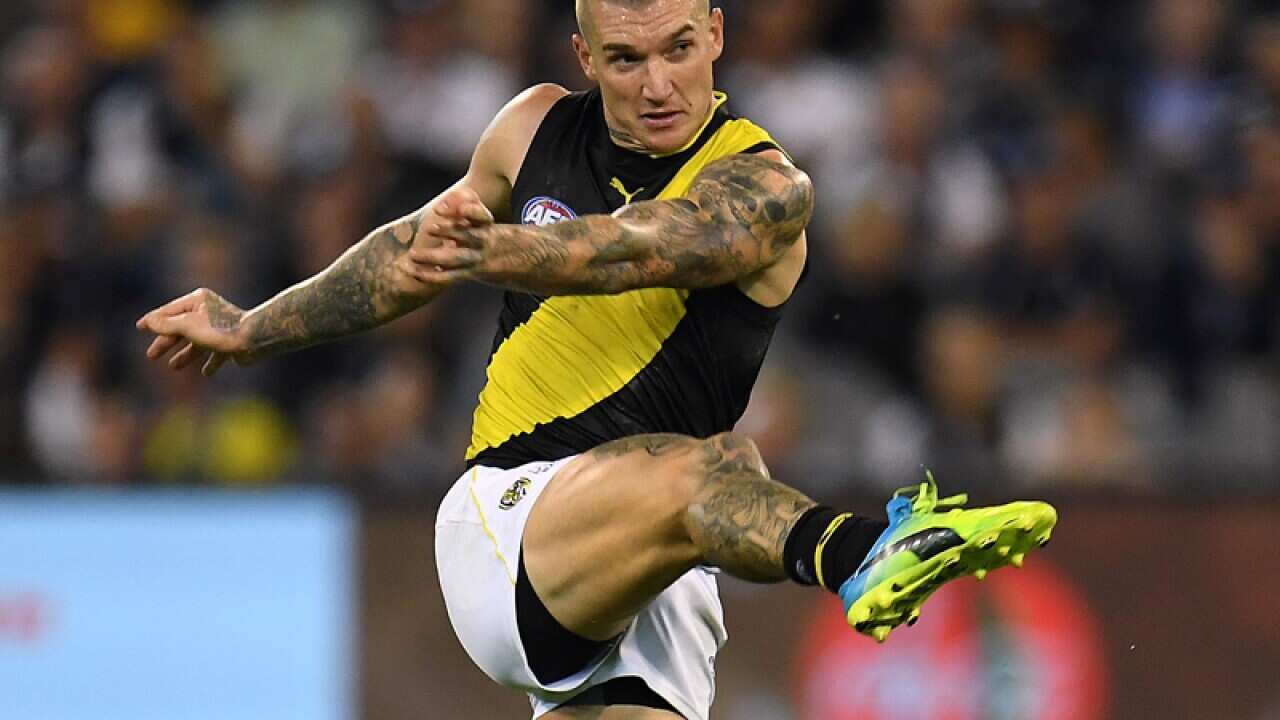 Dustin Martin of the Tigers