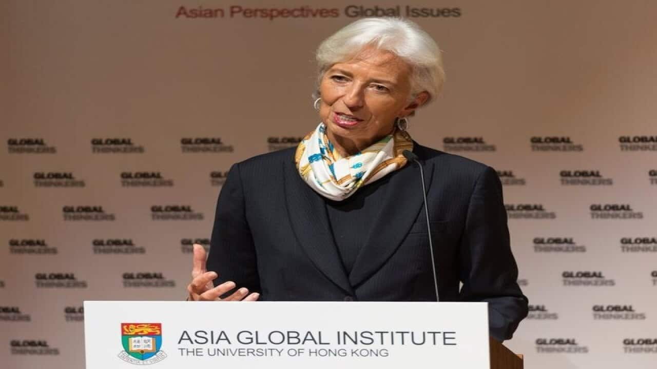 Managing Director of the IMF Christine Lagarde