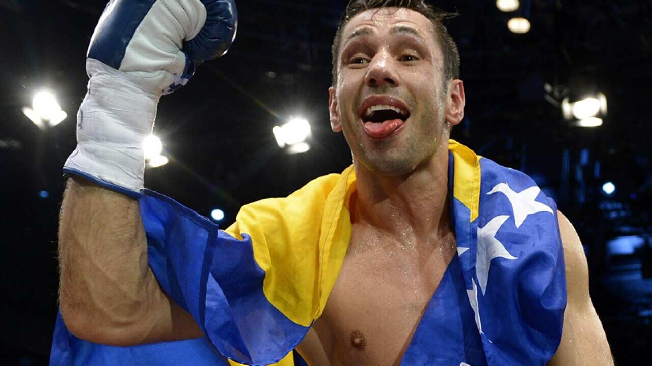 Challenger Felix Sturm from Germany