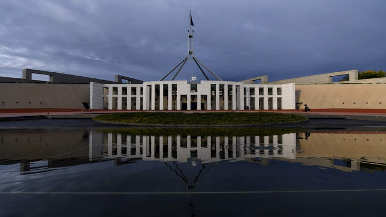 Parliament House in Canberra