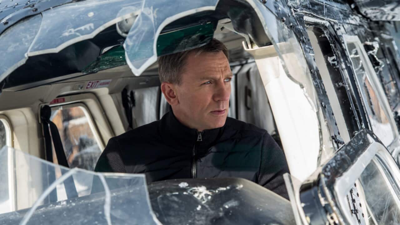Daniel Craig as James Bond in a scene from Spectre