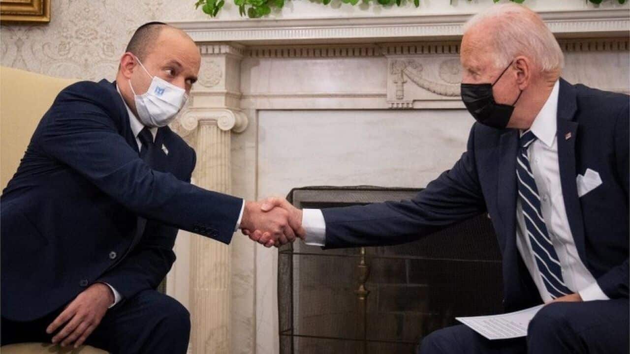 President Joe Biden with PM Bennett