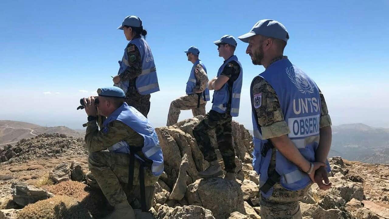 Australia has 12 peacekeepers in the Middle East. What will happen to them?