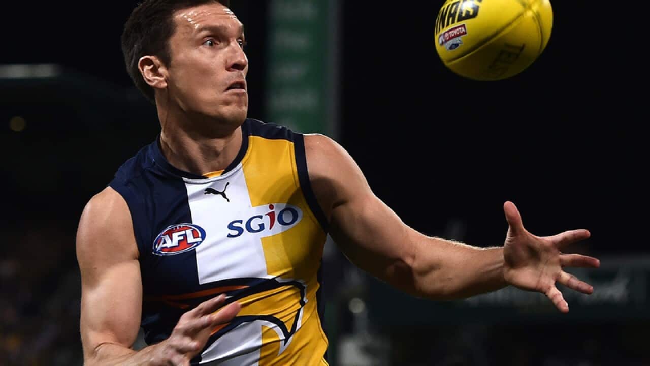 West Coast Eagles player Sam Butler.