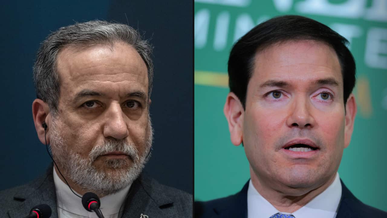 A composite image showing the faces of two men.