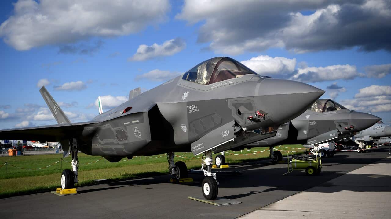 US Lockheed Martin F-35 Lightning II jet