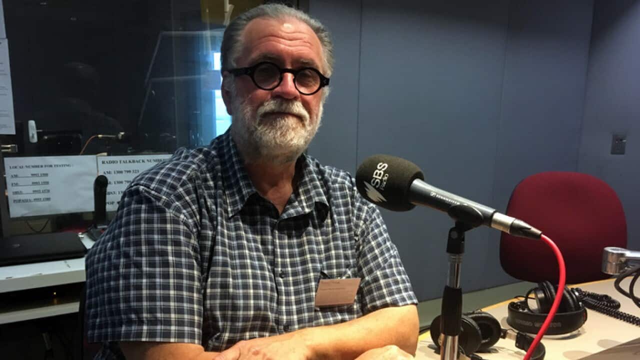 Moreno Giovannoni in our SBS studios