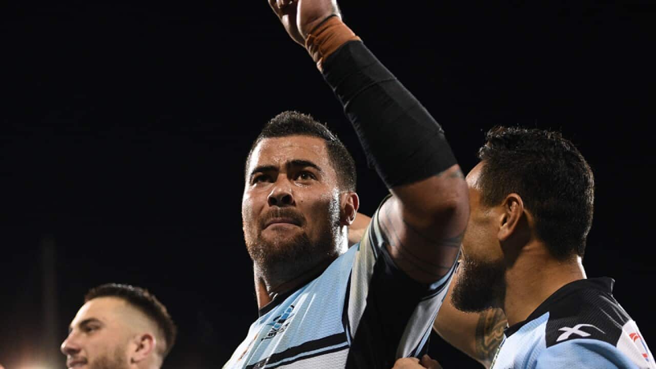 Andrew Fifita of the Sharks