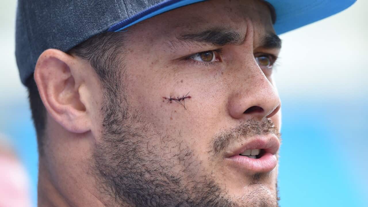 Gold Coast Titans player Jarryd Hayne