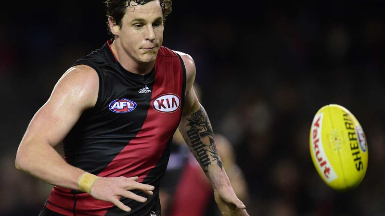 Essendon Bombers player Jake Carlisle