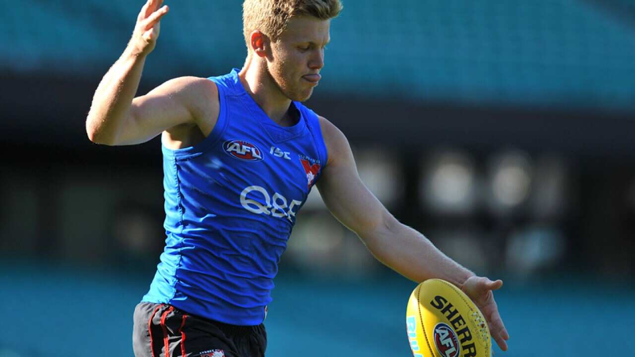 Sydney Swans AFL player Dan Hannebery