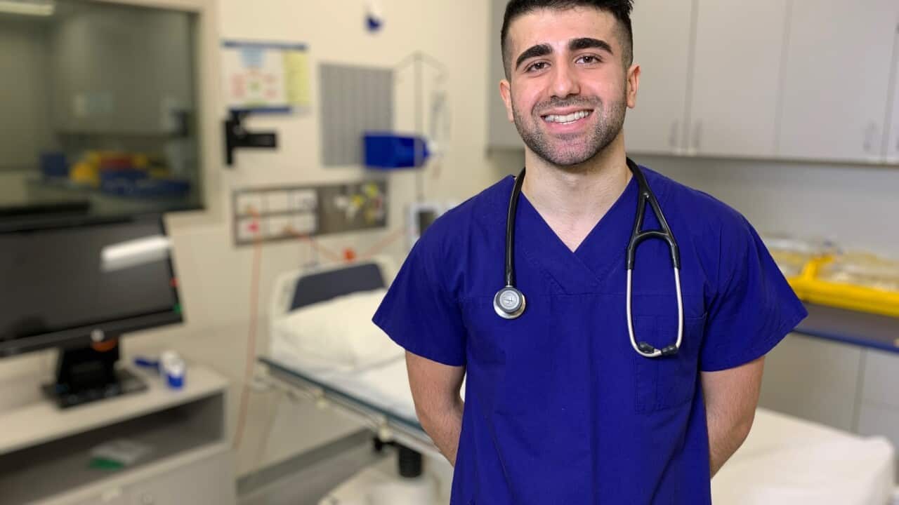 Third-year medical student at Monash University, Ali Zarghami.
