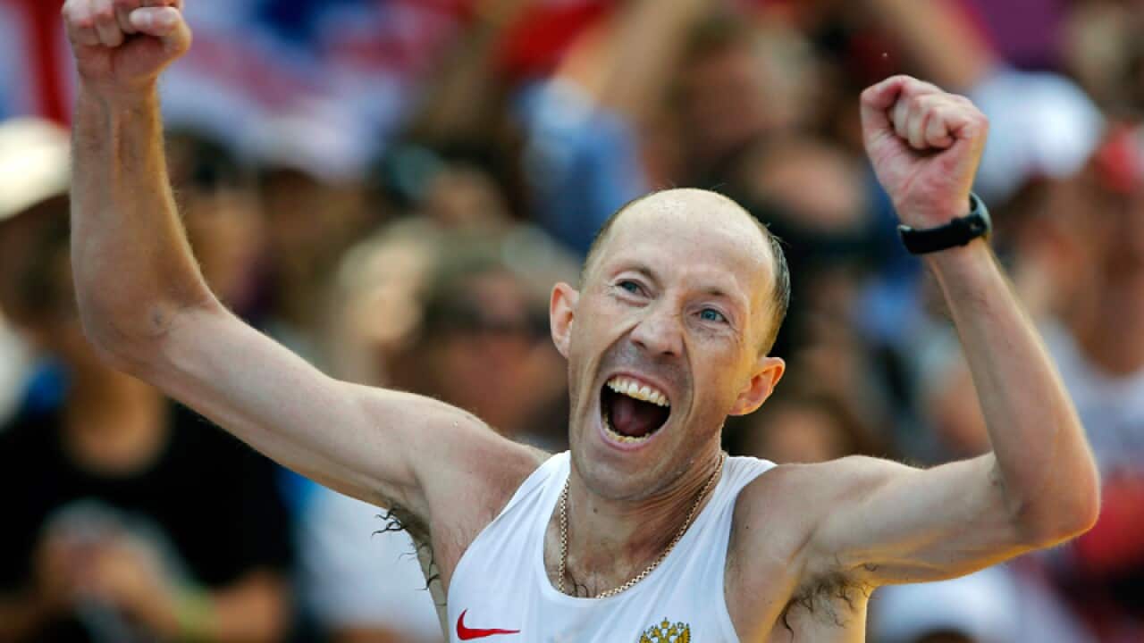 Russia's Sergei Kirdyapkin