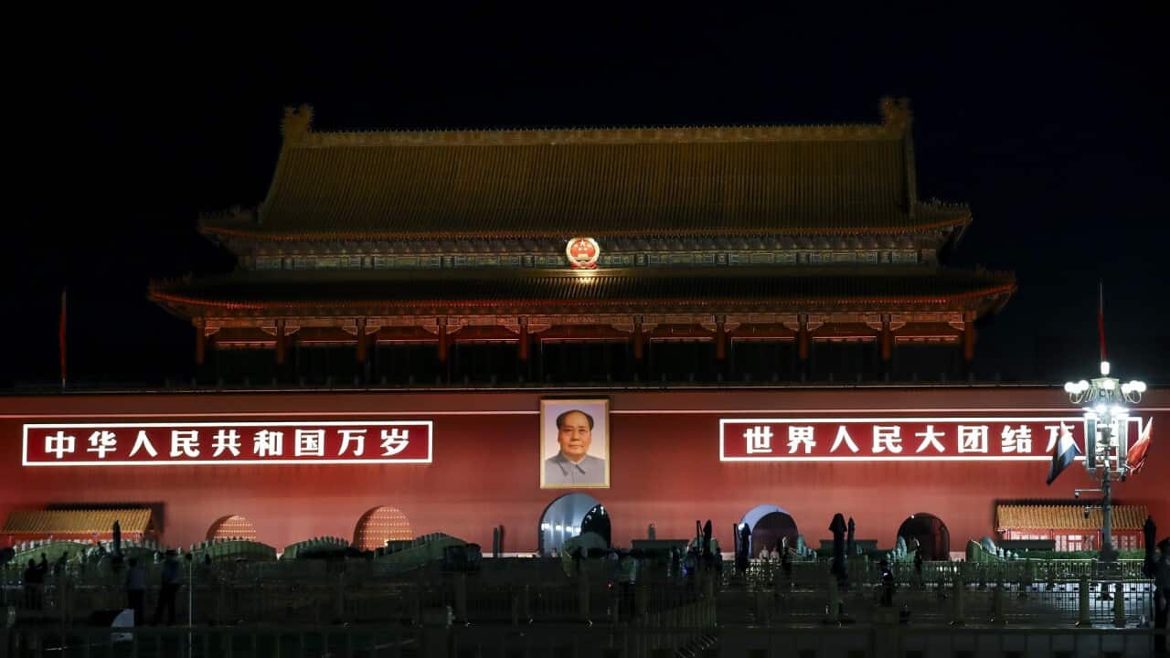 China: Tian 'anmen Square in Beijing
