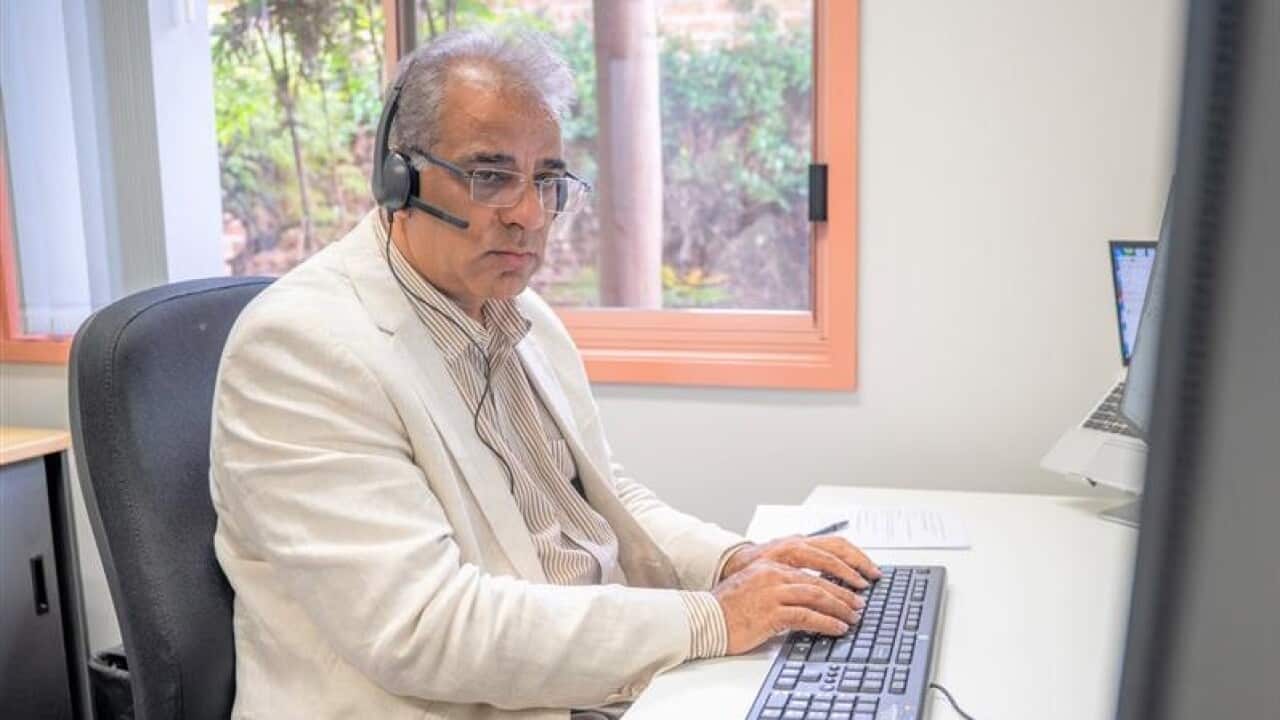 The Witness to War hotline supports refugees impacted by trauma and violence (SBS Spencer Austad).jpg