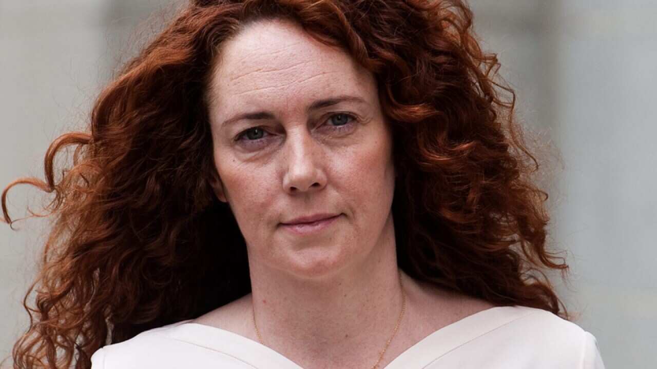 Rebekah Brooks arrives at court.