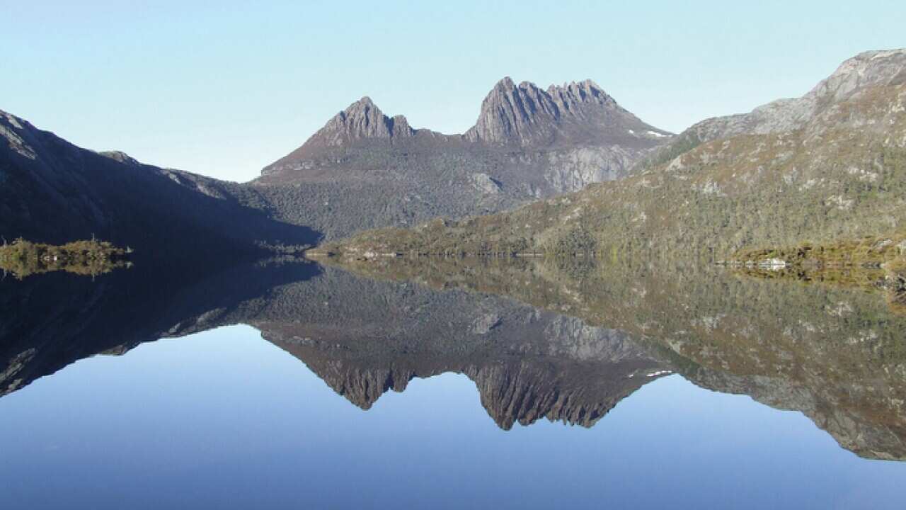 Cradle Mountain viewed from Tasmania's Overland Track.
