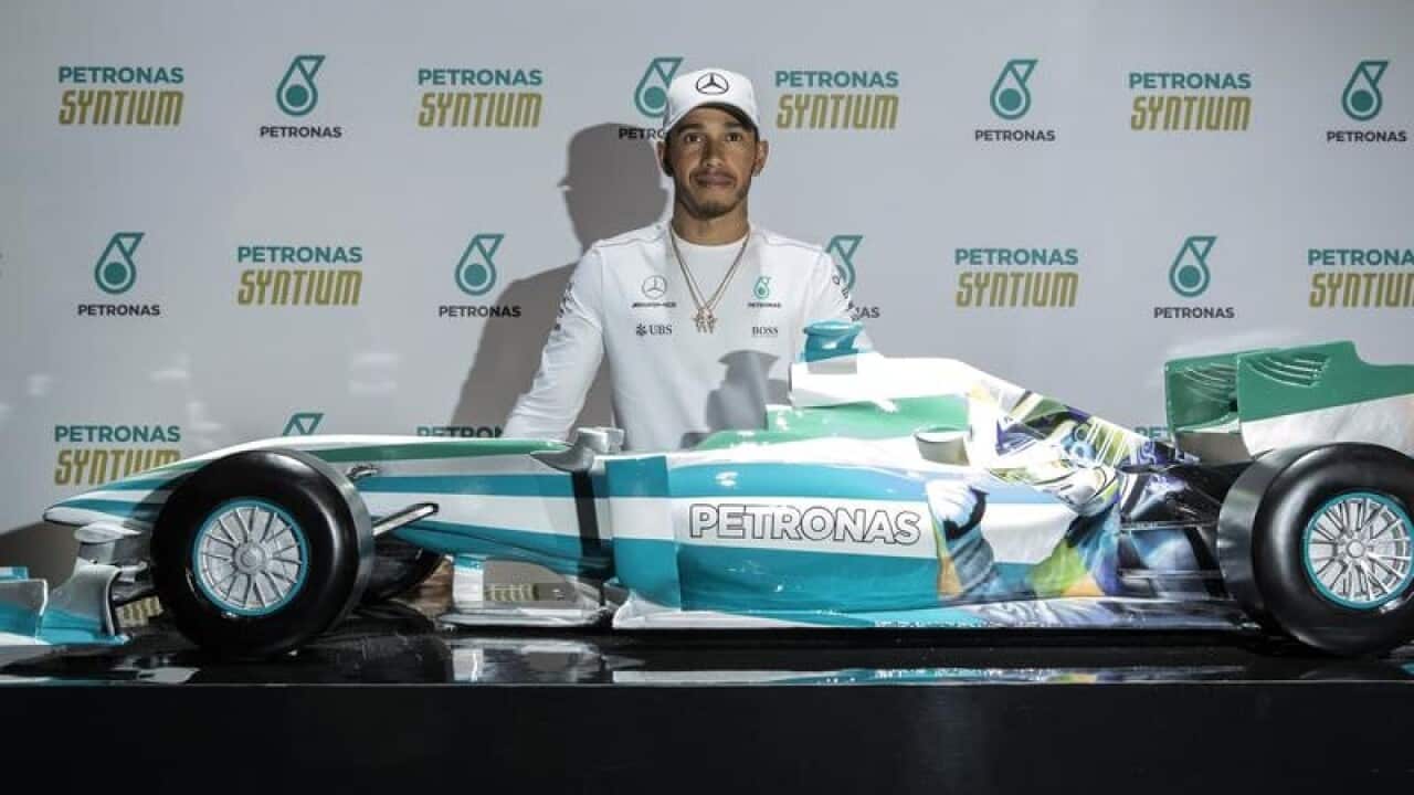 Lewis Hamilton.