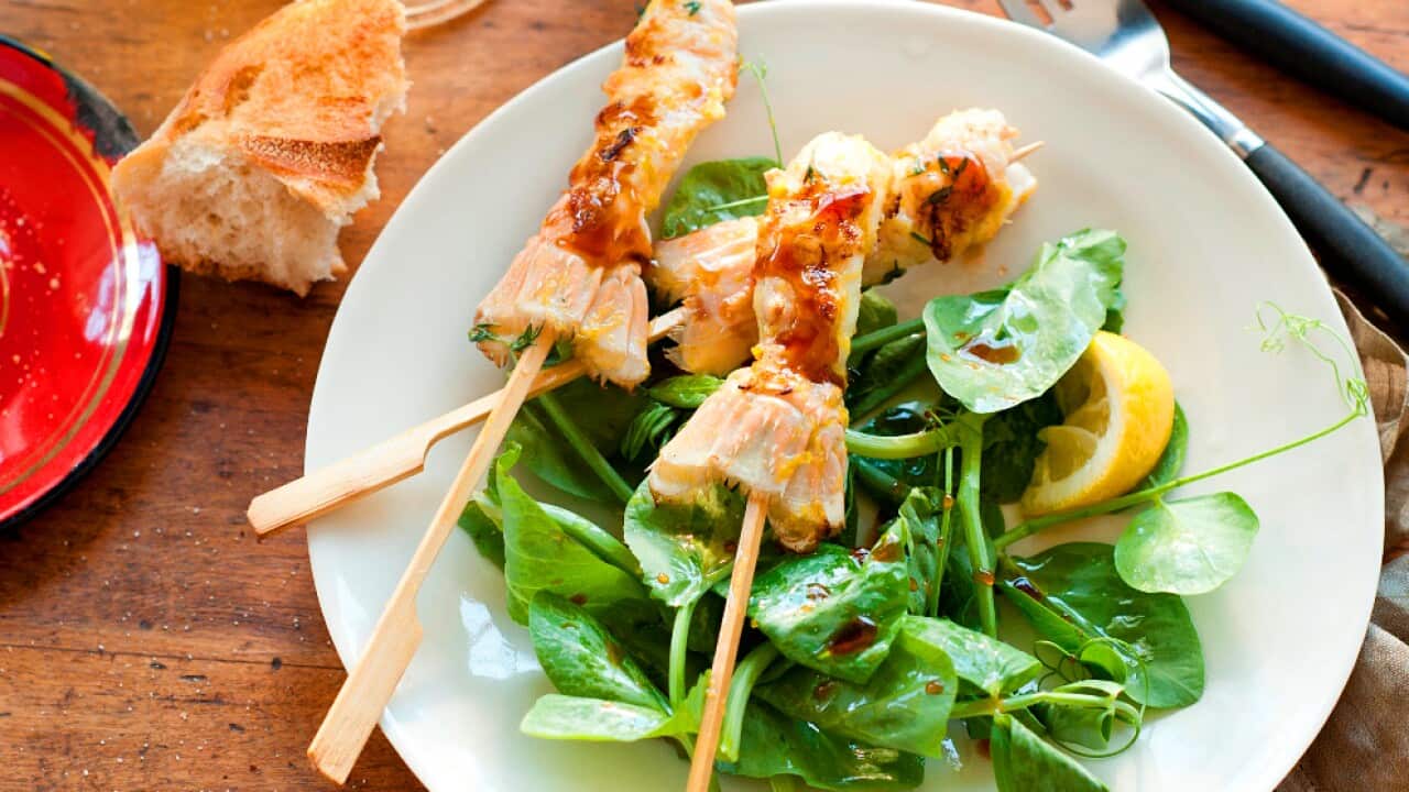 Lemon scampi
