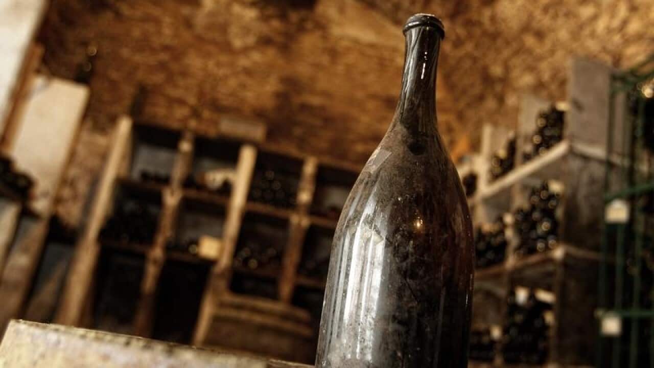 A 1774 bottle of Vin Jaune (yellow wine) has sold for $161,431 at auction in France.