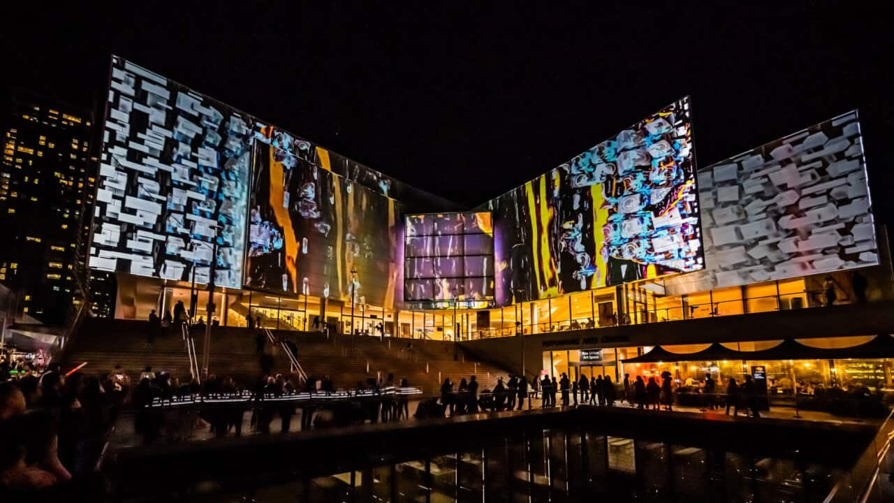 Vivid Sydney at Chatswood