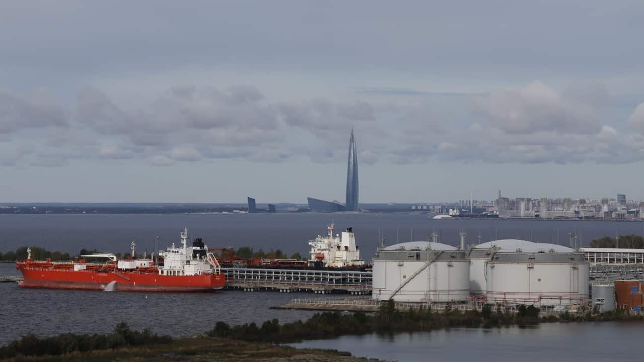 Naftni terminal u Sankt Peterburgu