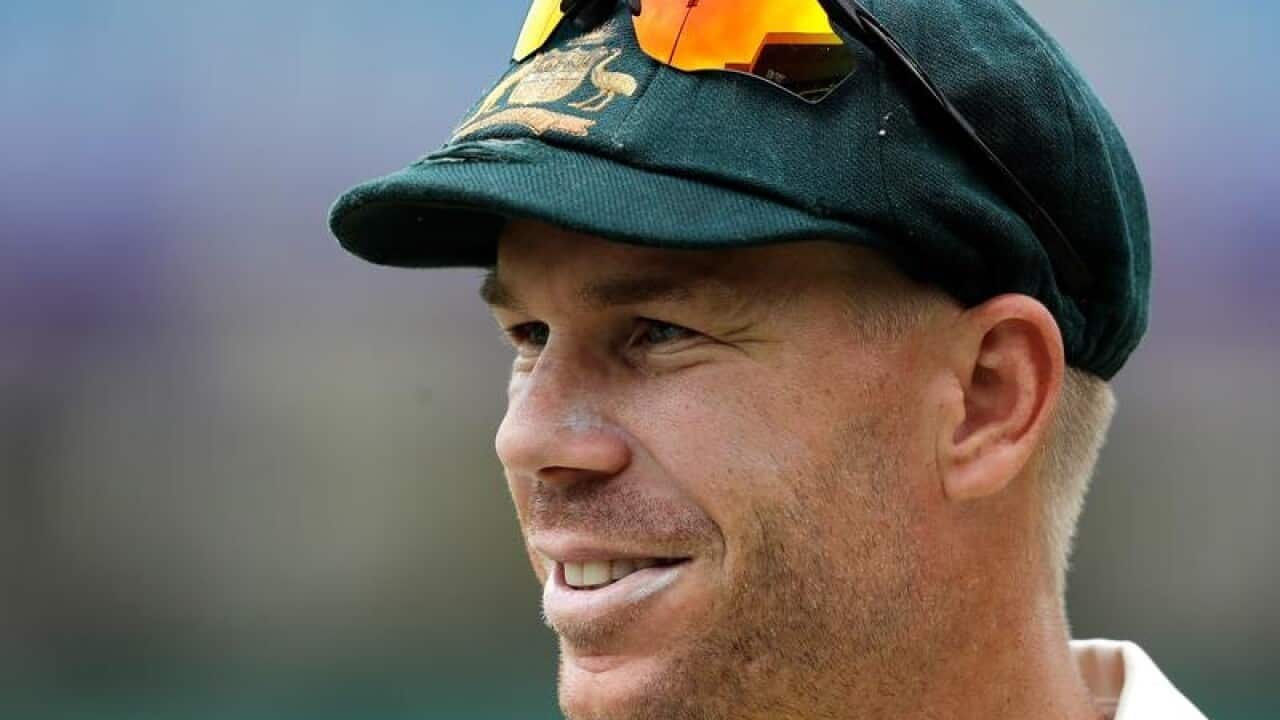 Australia's David Warner.